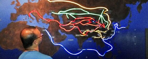Prikaz Puta svile u muzeju u Landžou, provincija Gansu - Sputnik Srbija