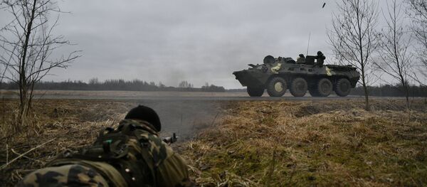 Учесници заједничких војних вежби тактичких група у Белорусији Учесници заједничких војних вежби тактичких група у Белорусији - Sputnik Србија