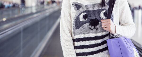 Девојка на аеродрому Девојка на аеродрому - Sputnik Србија