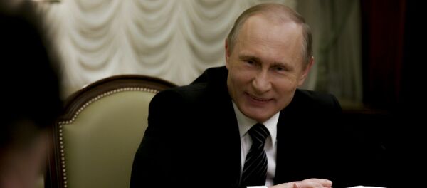 Владимир Путин током интервјуа са Оливером  Стоуном - Sputnik Србија