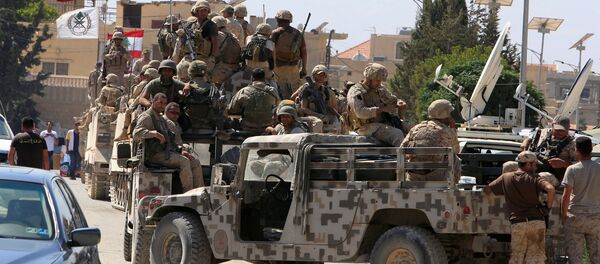 Припадници либанске војске Припадници либанске војске - Sputnik Србија