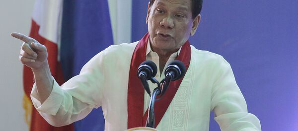 Prezident Filippin Rodrigo Duterte - Sputnik Srbija