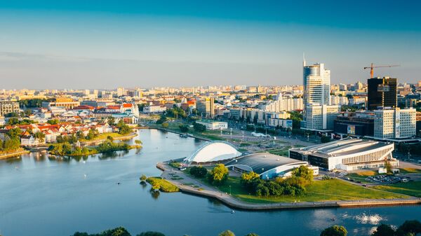 Panorama Minska, prestonice Belorusije - Sputnik Srbija