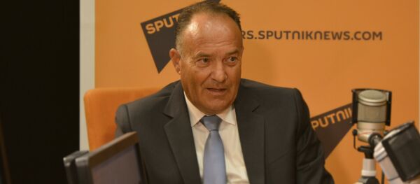 Ministar prosvete, nauke i tehnološkog razvoja Mladen Šarčević u Sputnjikovom studiju. - Sputnik Srbija