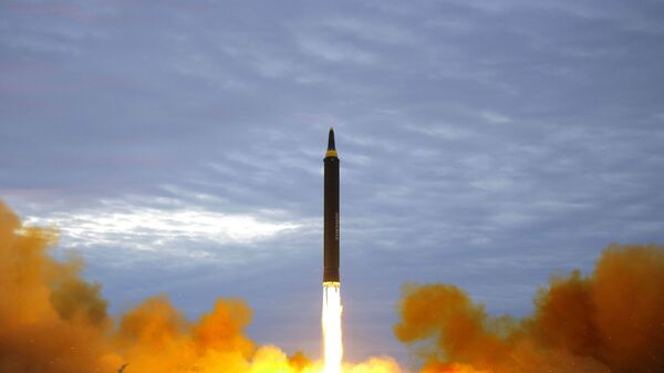 Lansiranje severnokorejske rakete dugog dometa - Sputnik Srbija