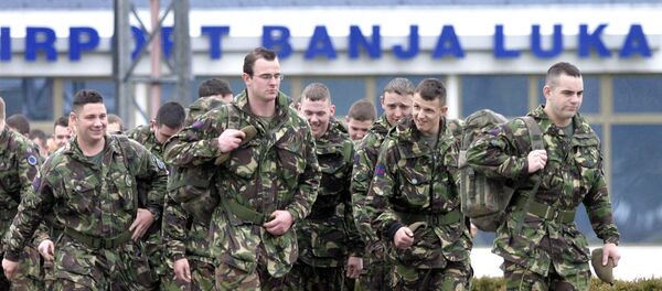 Британски војници у Бањалуци - Sputnik Србија