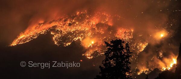 Пожар у Бару - Sputnik Србија