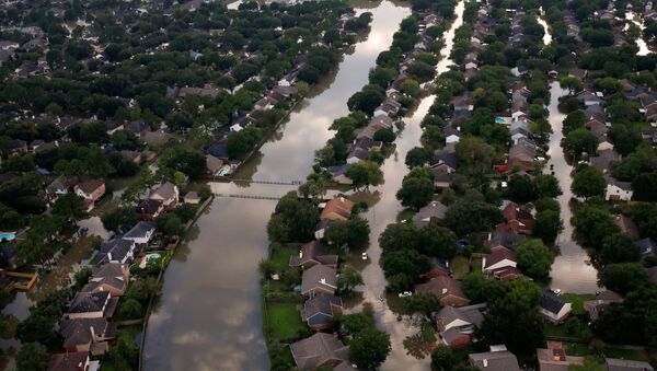 Poplavnjen grad Hjuston, Teksas. - Sputnik Srbija