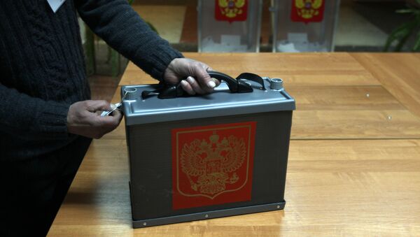 Prebrojavanje glasova nakon predsedničkih izbora u Velikom Novgorodu - Sputnik Srbija