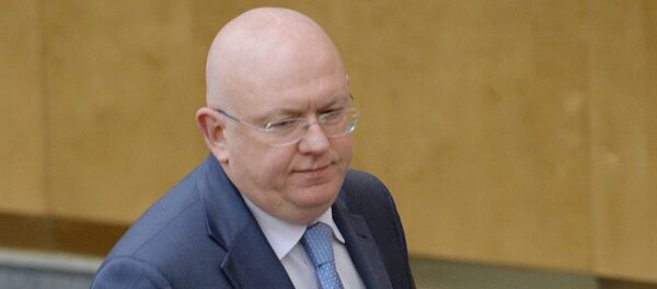 Stalni predstavnik Rusije u UN Vasilij Nebenzja. - Sputnik Srbija