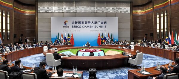 Plenarna sednica samita lidera BRIKS-a u Sjamenu - Sputnik Srbija