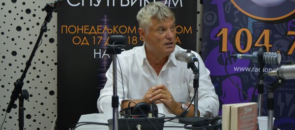 Miroslav Lazanski u studiju - Sputnik Srbija