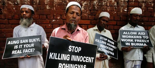 Protesti podrške rohinđa muslimanima koji stradaju u Mjanmaru - Sputnik Srbija