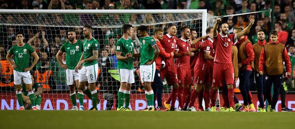 Србија победила Ирску у квалификацијама за Мундијал - Sputnik Србија