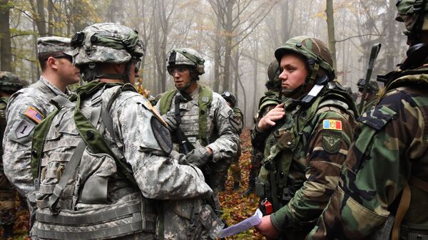 Амерички и молдавски војници на заједничким војним вежбама - Sputnik Србија