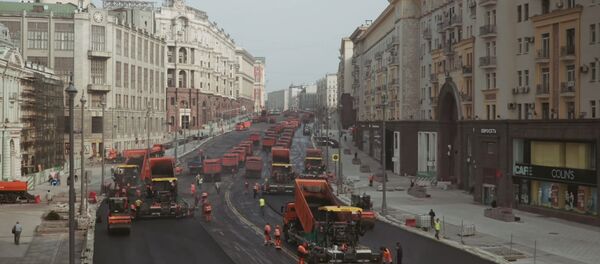 Реконструкција Тверске улице у Москви - Sputnik Србија