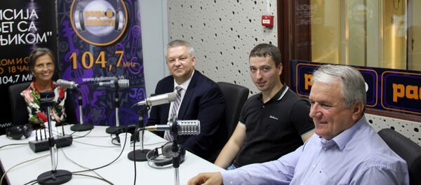 Ljubinka Milinčić, Obrad Kesić Stefan Gajić i Srećko Đukić Ljubinka Milinčić, Obrad Kesić Stefan Gajić i Srećko Đukić - Sputnik Srbija