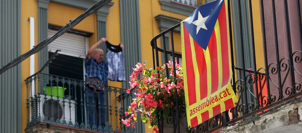 Каталонска сепаратистичка застава - Sputnik Србија