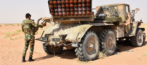 Sirijska vojska u blizini Dejr el Zora - Sputnik Srbija