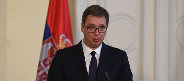 Predsednik Srbije Aleksandar Vučić Predsednik Srbije Aleksandar Vučić - Sputnik Srbija