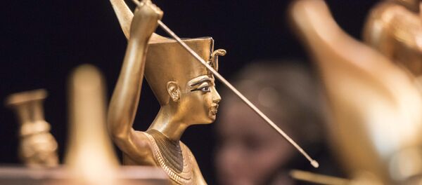 Експонати на изложби „Тутуанкамон - гробница и благо” у Дрездену - Sputnik Србија