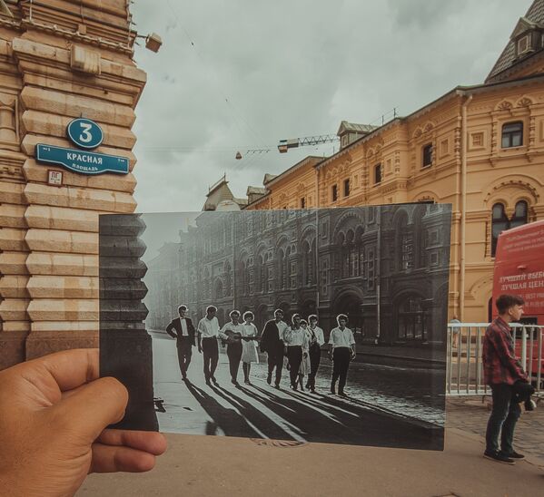 Prozor ka prošlosti: Čuvene fotografije „oživljene“ decenijama kasnije - Sputnik Srbija