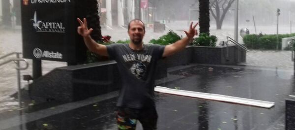 Бранимир Станимировић у поплављеном Мајамију - Sputnik Србија