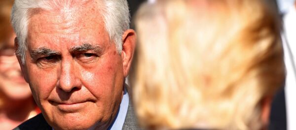 Reks Tilerson i Donald Tramp - Sputnik Srbija