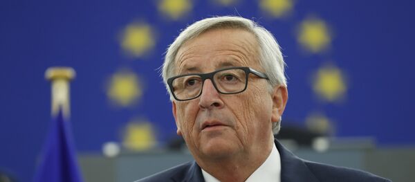 Šef Evropske komisije Žan-Klod Junker obraća se članovima Evropskog parlamenta u Strazburu - Sputnik Srbija