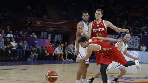 Русија и Грчка на Европском првенству у кошарци - Sputnik Србија