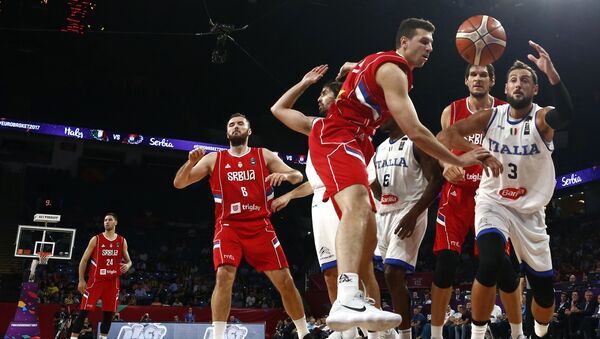 Србија и Италија на Европском првенству у кошарци - Sputnik Србија