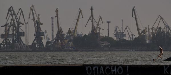 Лука Мариупољ на Азовском мору - Sputnik Србија