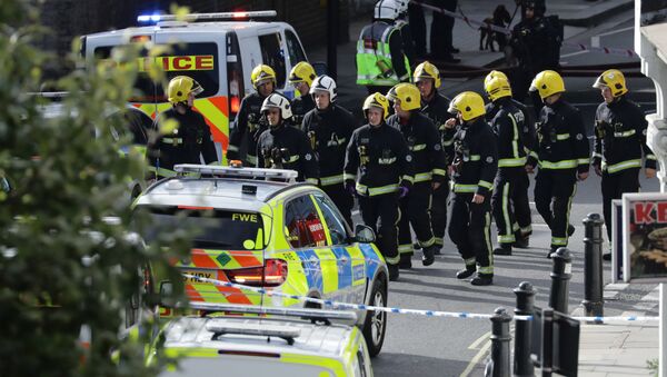 Teroristički napad na metro-stanicu u Londonu - Sputnik Srbija