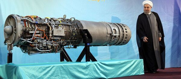 Президент Ирана Хасан Рухани на выставке Министерства обороны Ирана - Sputnik Србија