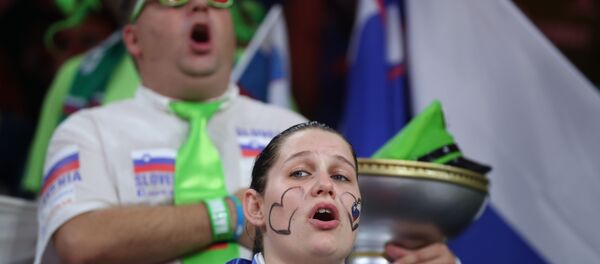 Навијачи Словеније Навијачи Словеније - Sputnik Србија