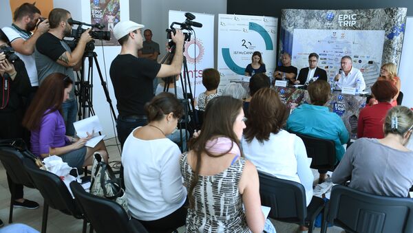 Конференција за новинаре поводом овогодишњег Битефа - Sputnik Србија