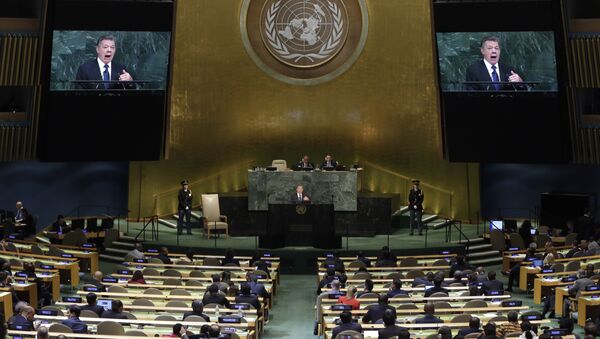 Zasedanje Generalne skupštine Ujedinjenih nacija - Sputnik Srbija