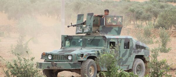 Припадник Демократских сиријских снага у Раки - Sputnik Србија