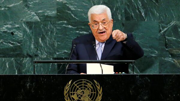 Палестински председник Махмуд Абас држи говор у УН - Sputnik Србија