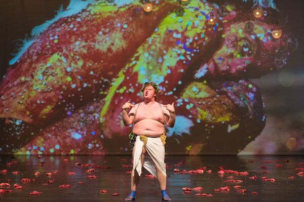 Predstava „Olimp“ Jana Fabra Predstava „Olimp“ Jana Fabra - Sputnik Srbija