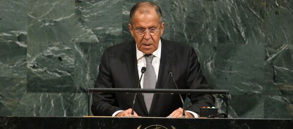 Sergej Lavrov pred Generalnom skupštinom UN Sergej Lavrov pred Generalnom skupštinom UN - Sputnik Srbija