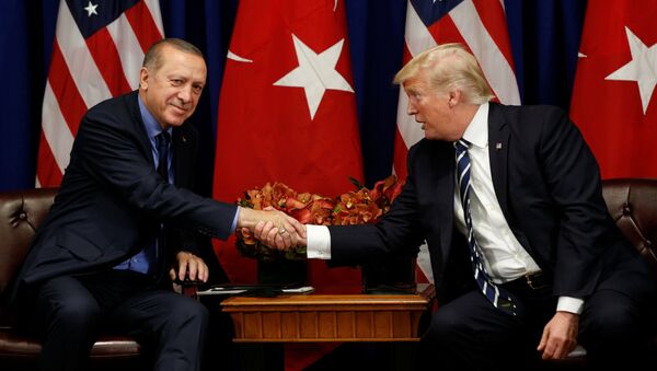Ердоган и Трамп - Sputnik Србија