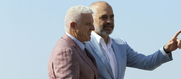 Душко Марковић и Еди Рама - Sputnik Србија