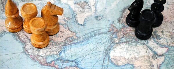Šahovske figure na karti sveta - Sputnik Srbija