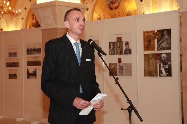 Душан Бабац, аутор изложбе „Србија и Русија у Великом рату“ - Sputnik Србија