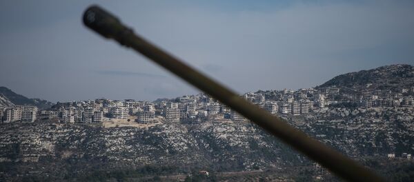 Artiljerija sirijske armije na položajima u severozapadnoj sirijskoj provinciji Idlib - Sputnik Srbija