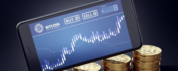 Grafikon promene kursa bitkojna Grafikon promene kursa bitkojna - Sputnik Srbija