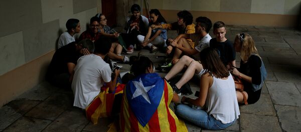 Studenti na Univerzitetu u Barseloni Studenti na Univerzitetu u Barseloni - Sputnik Srbija