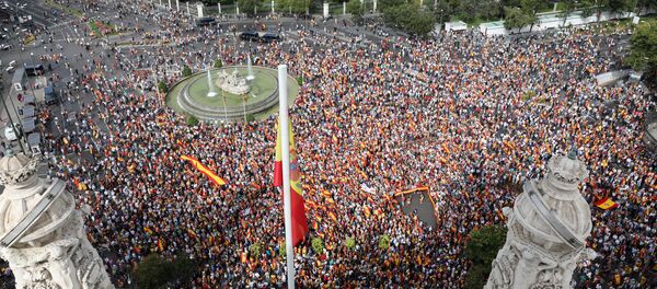 Protest u Madridu - Sputnik Srbija