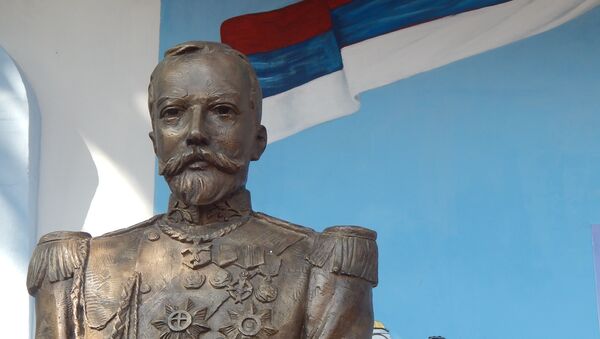 Spomenik ruskom caru Nikolaju Drugom - Sputnik Srbija